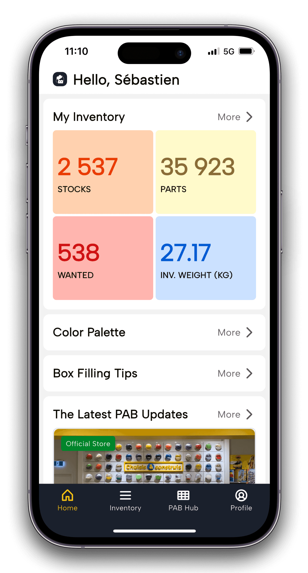 Home page